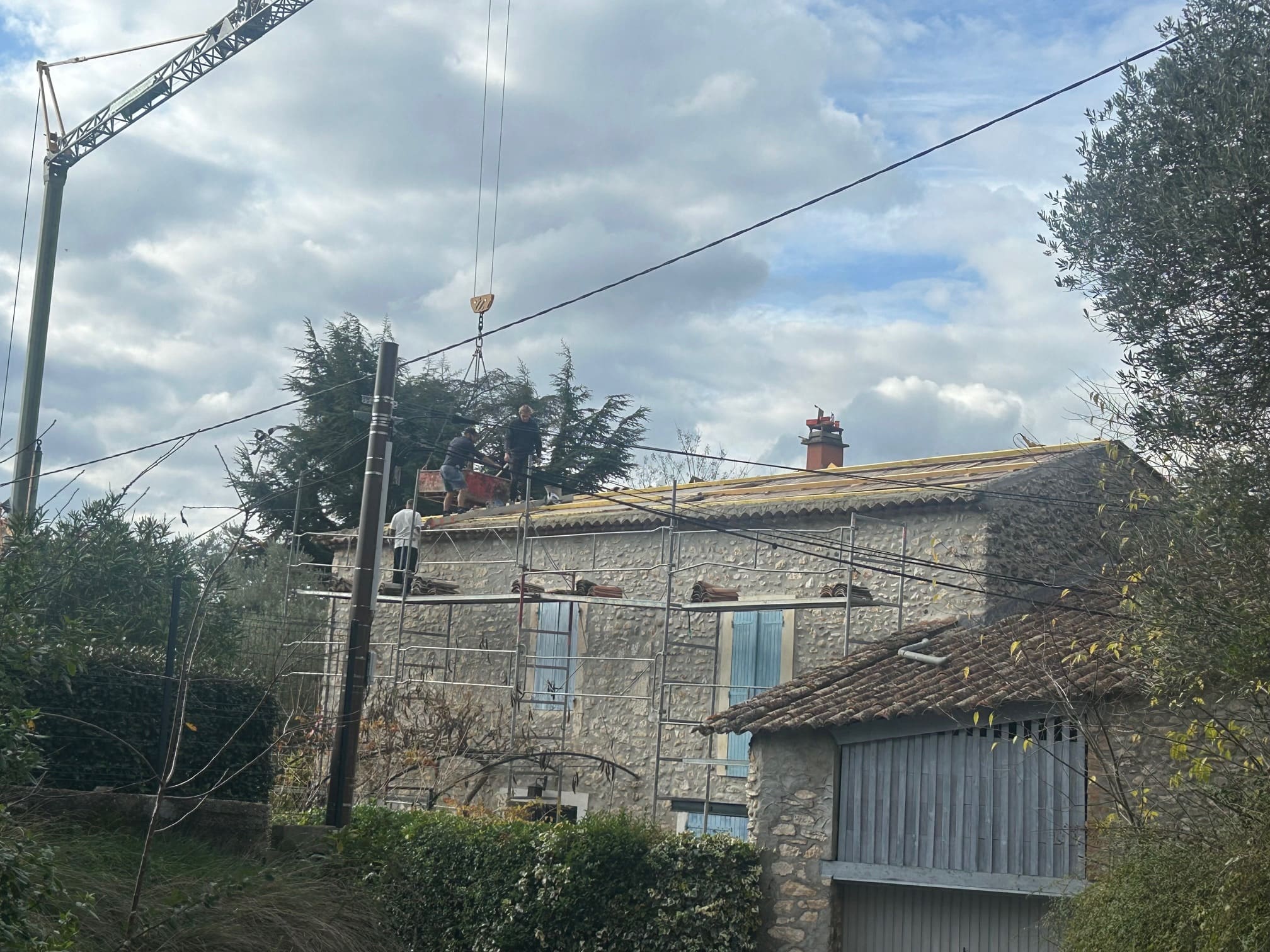 Toiture neuve sur charpente existante Saint Martin - Miniature 5