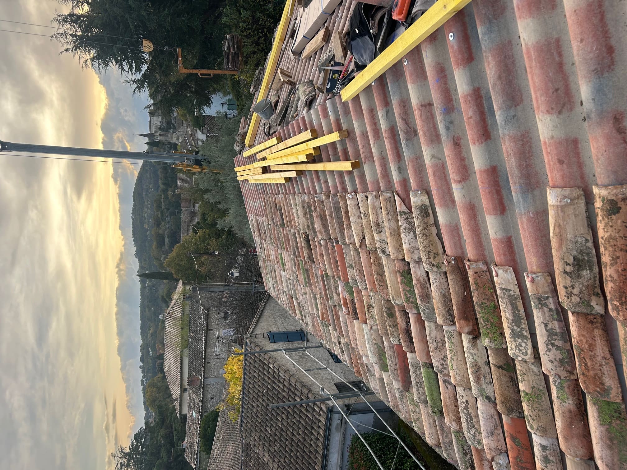 Toiture neuve sur charpente existante Saint Martin - Miniature 2